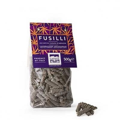 Fusilli - Pasta con harina de semillas de Cáñamo